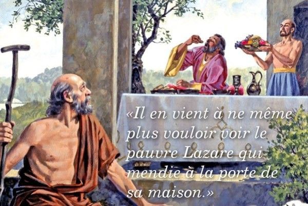 Il y avait un homme riche vêtu de pourpre et de lin...