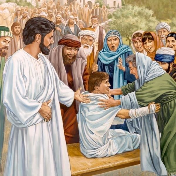 Jésus ressuscite le fils de la veuve de Naïm